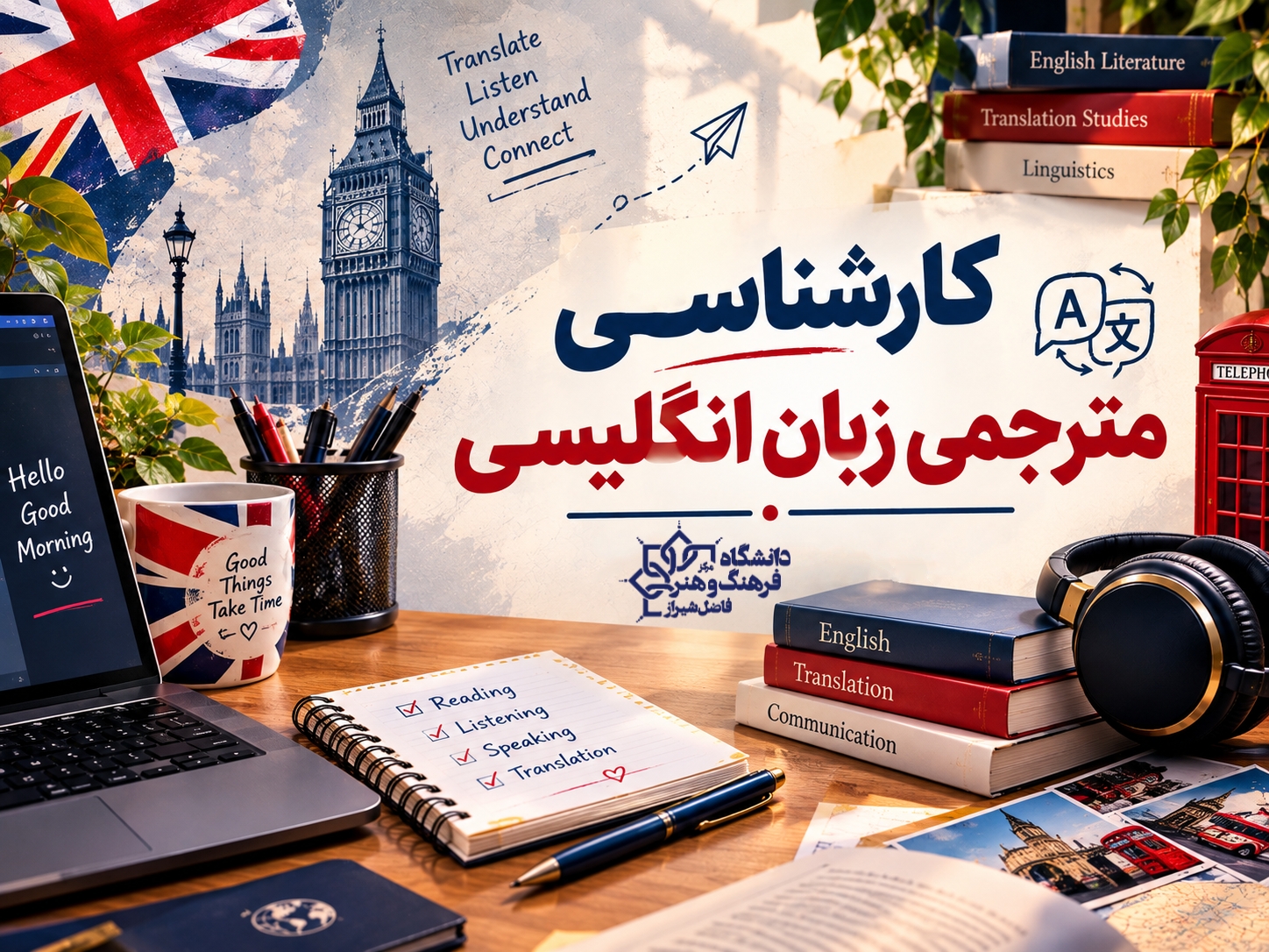کارشناسی مترجمی زبان انگلیسی