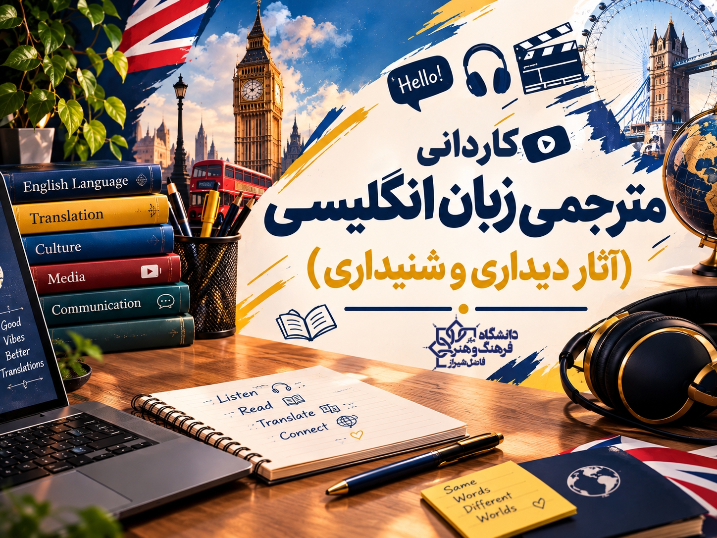 کاردانی مترجمی زبان انگلیسی